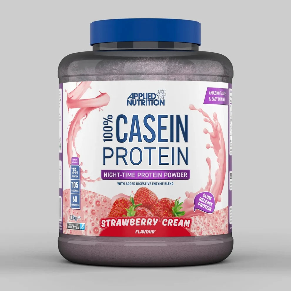 Applied Nutrition Casein Protein Strawberry 1.8Kg