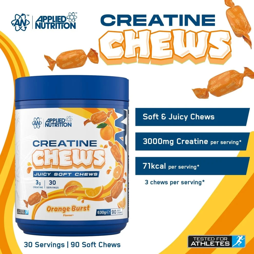 AN Creatine Chews Orange (90 Chews)