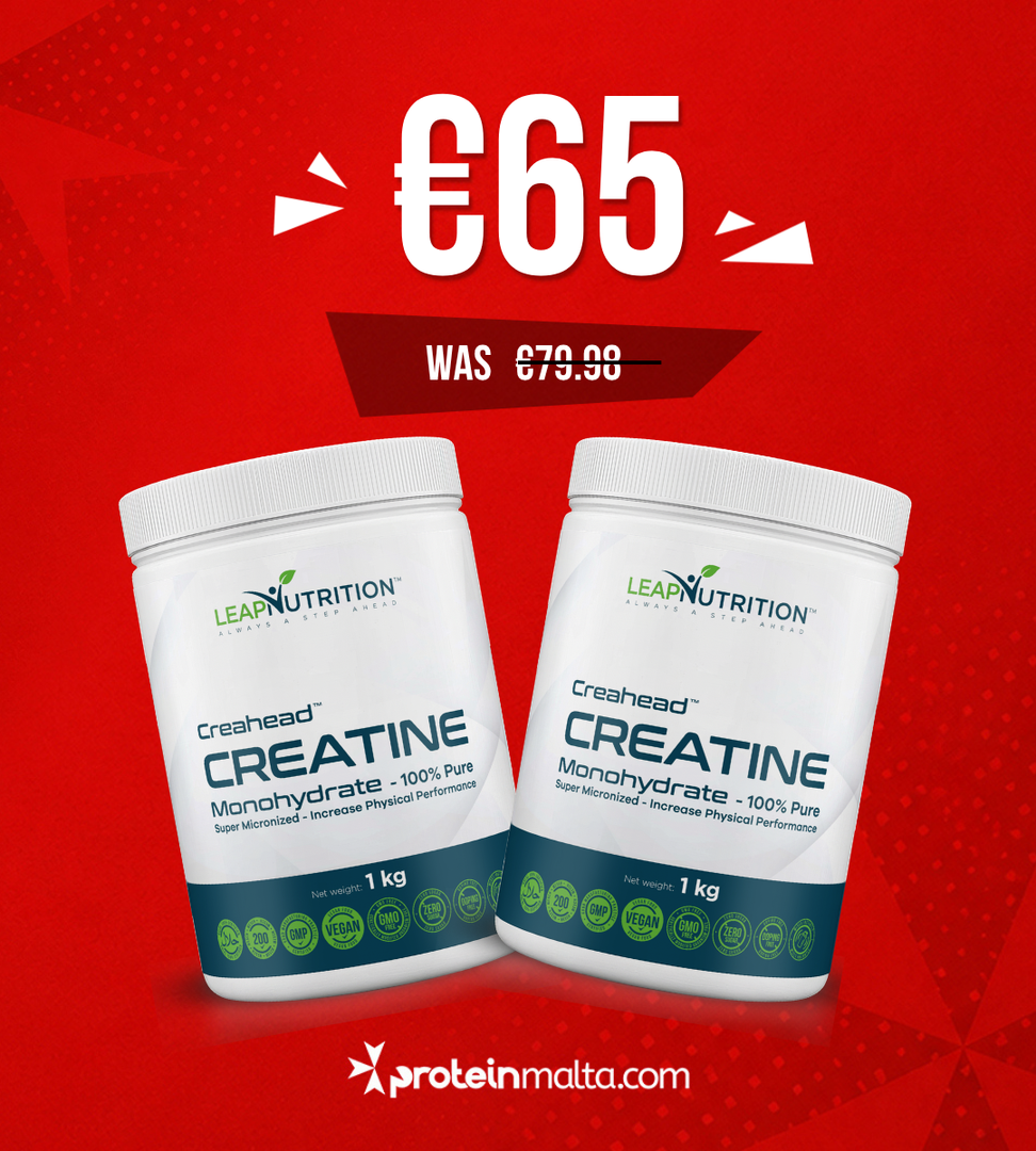 Pure Creatine Monohydrate 2kg Bundle