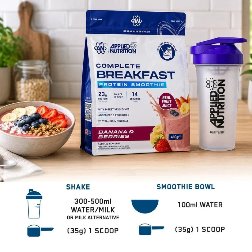 Applied Nutrition Breakfast Banana & Berries 450g