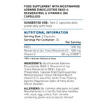 Load image into Gallery viewer, Applied Nutrition NAD + Resveratrol 60 caps