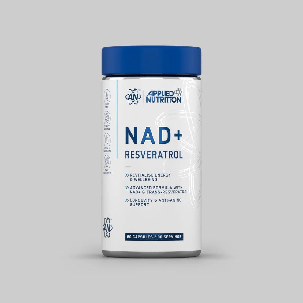 Applied Nutrition NAD + Resveratrol 60 caps