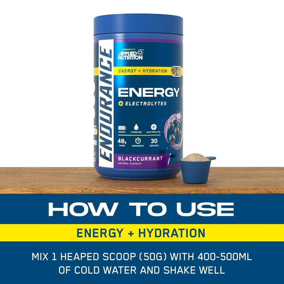Applied Nutrition Endurance Energy Orange 500g