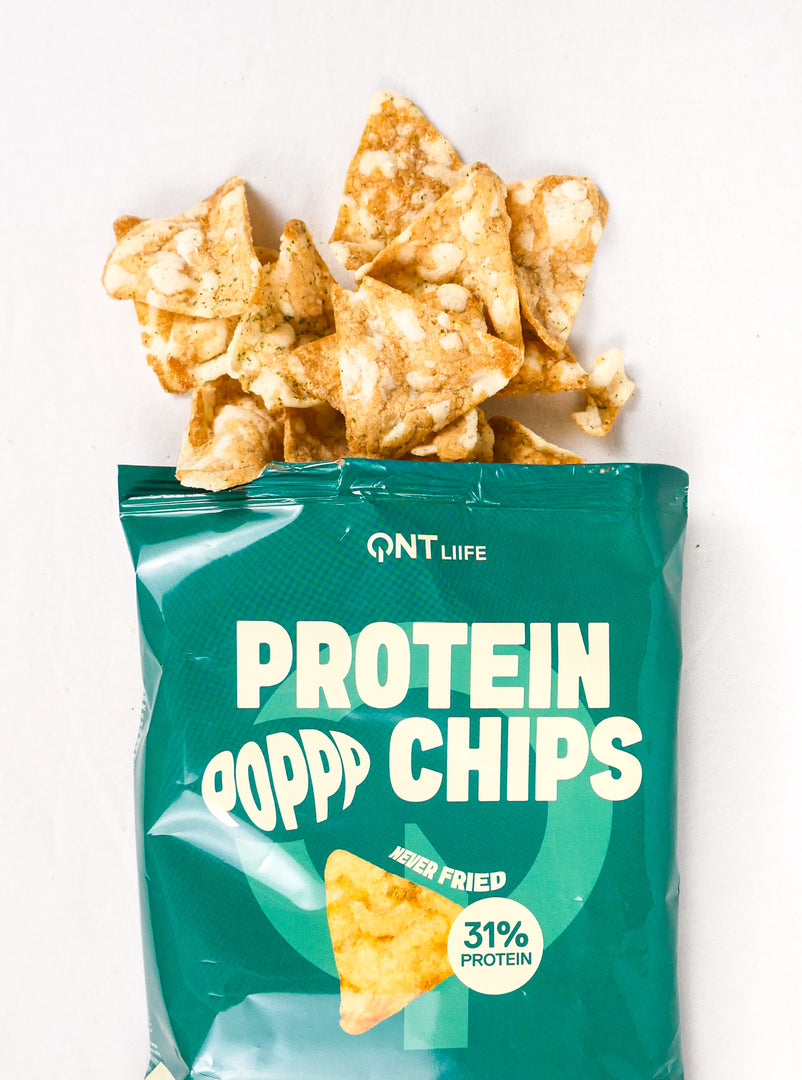QNT Protein Chips Sour Cream & Onion 50g