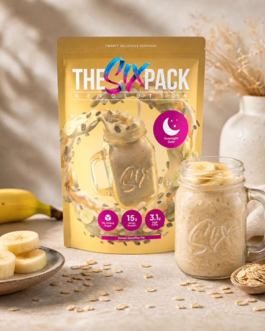 SPR Overnight Oats Sweet Banoffee Pie