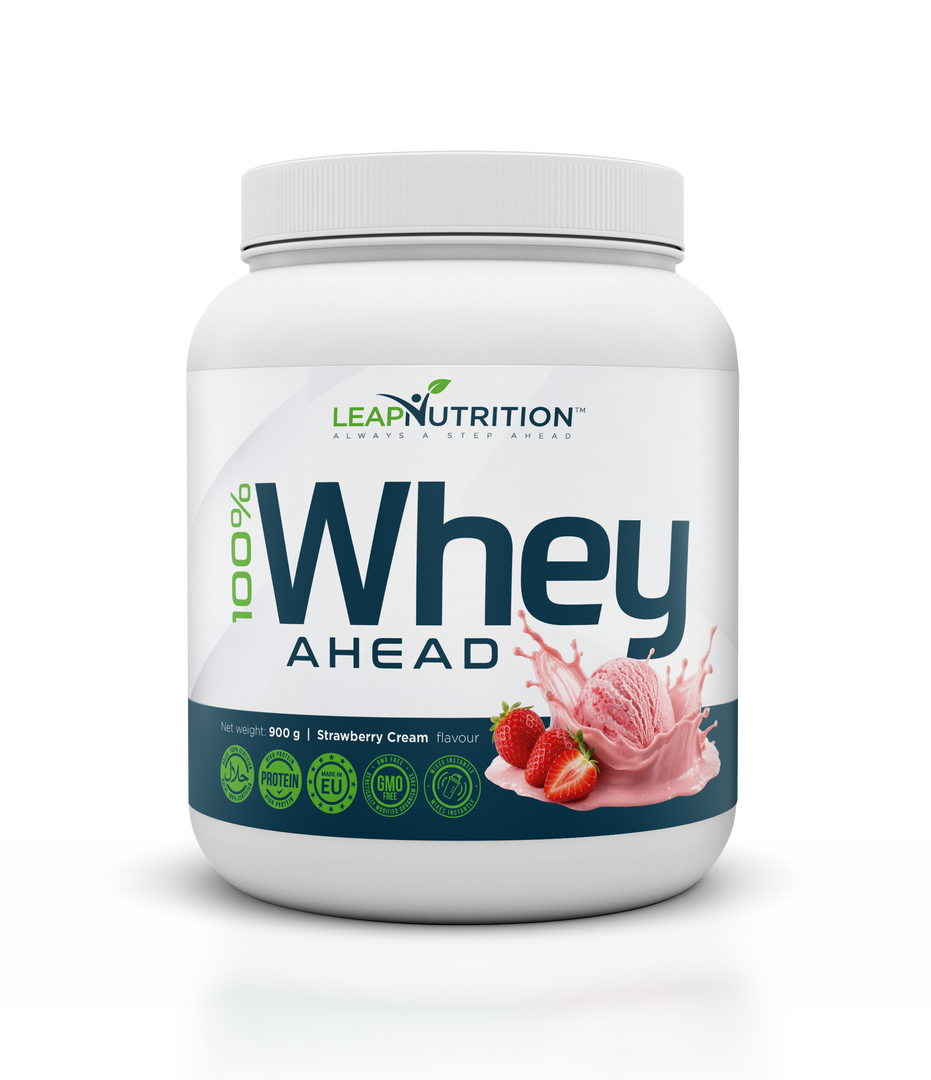 Leap Nutrition Whey Ahead Strawberry 900g
