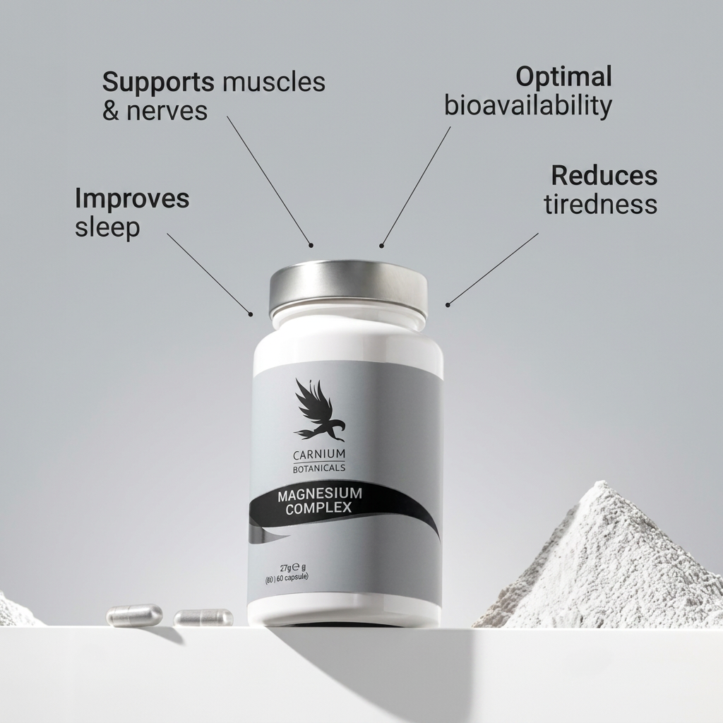 Carnium Botanicals Magnesium Complex x60 caps