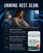 Load image into Gallery viewer, Leap Nutrition Dream&amp;Glow Night Collagen 360g
