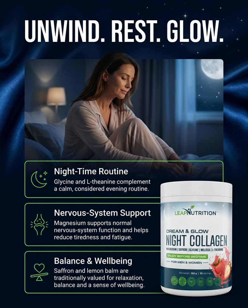 Leap Nutrition Dream&Glow Night Collagen 360g
