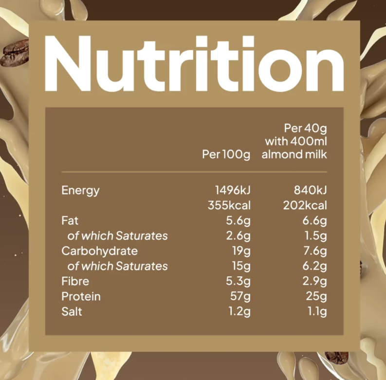 SPR Meal Replacement Ice Cappuccino Frappe 800g