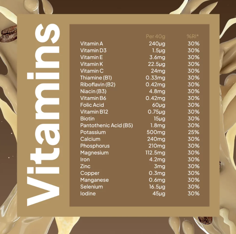 SPR Meal Replacement Ice Cappuccino Frappe 800g