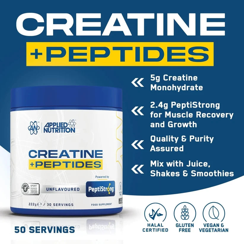 Applied Nutrition Creatine+ Peptide 222g