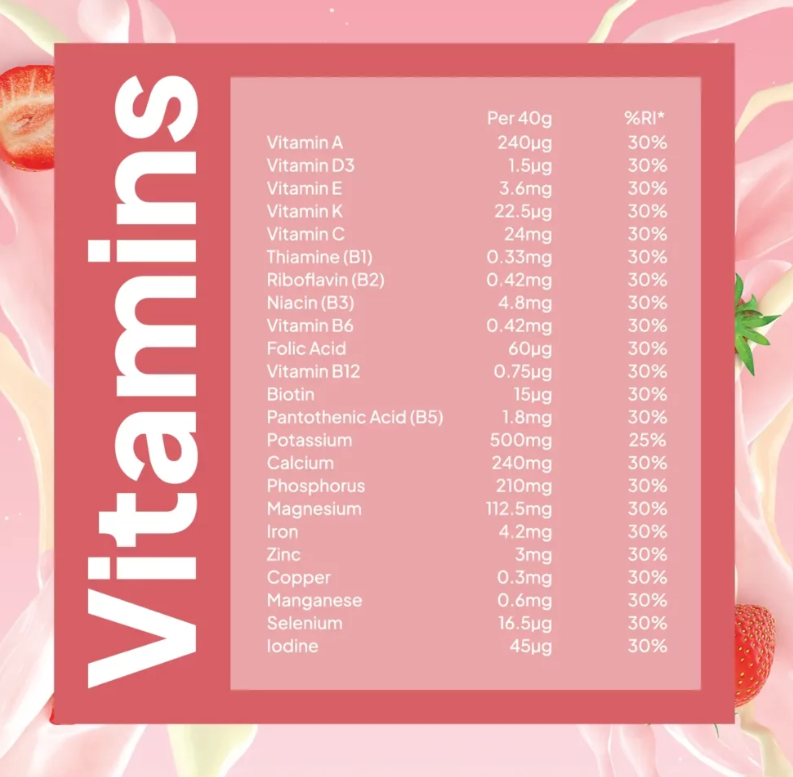 SPR Meal Replacement Smoothie Strawberry Cream Sensation