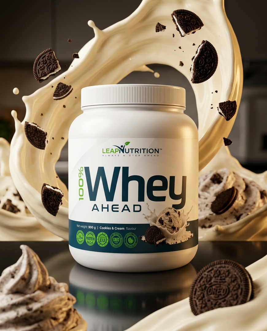 Leap Nutrition Whey Ahead Cookies n Cream 900g