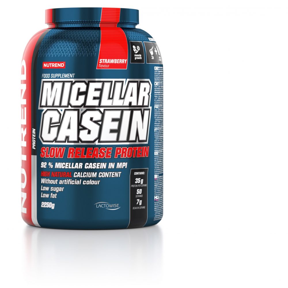 Nutrend Micellar Casein Strawberry 2250g Protein Malta 9598