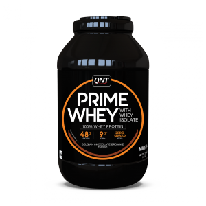 QNT prime whey with whey isolate chocolate brownie