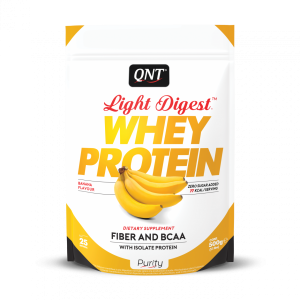 QNT light digest whey protein banana