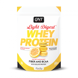 QNT light digest whey protein lemon macaroon