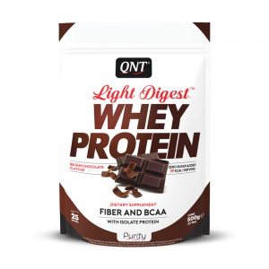 QNT light digest whey protein belgian chocolate