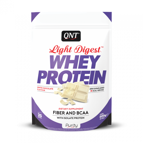 QNT light digest whey protein white chocolate
