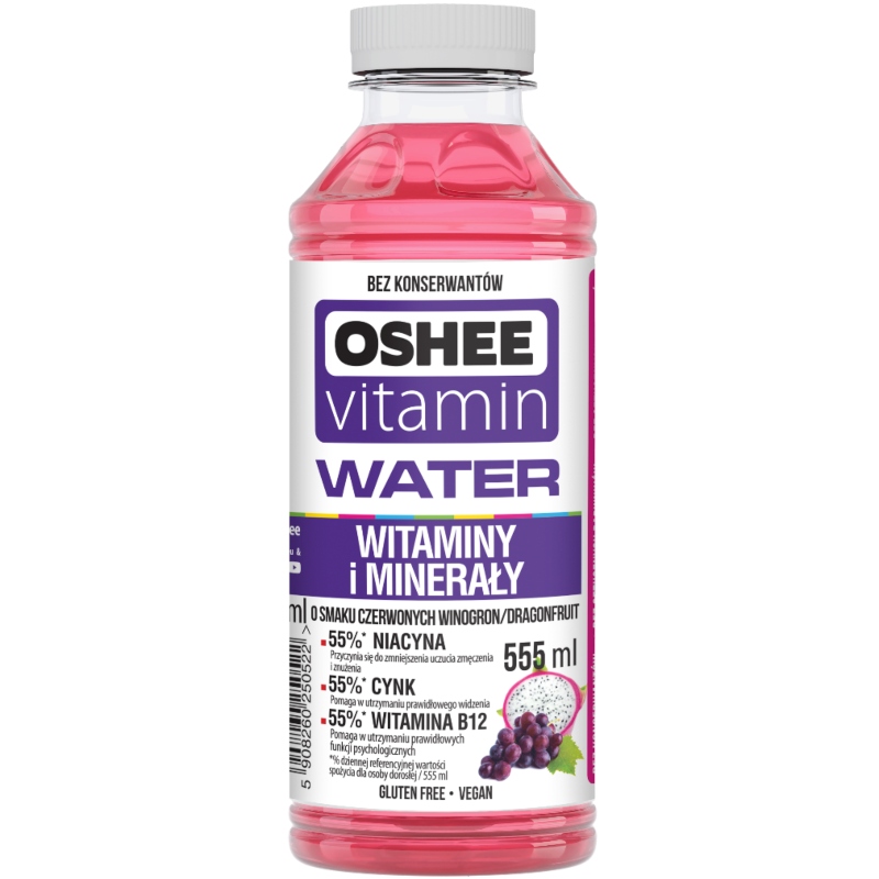 Oshee Vitamin Water Vitamins & Minerals - Protein Malta