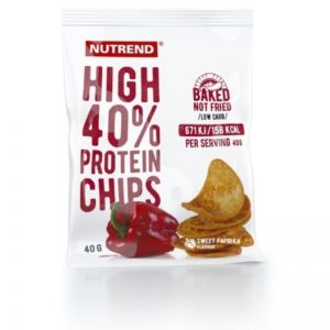 Nutrend high 40% protein chips paprika