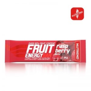 Nutrend fruit energy bar raspberry