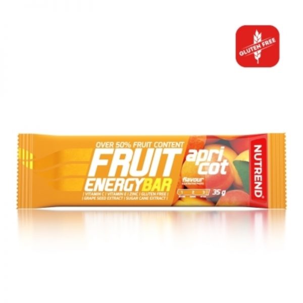 Nutrend fruit energy bar apricot