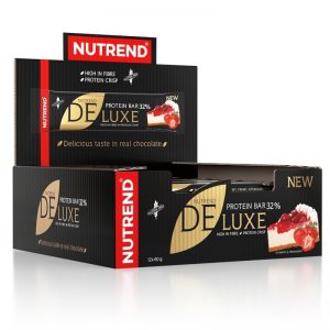 nutrend deluxe protein bar strawberry cheesecake
