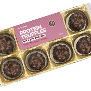 Body attack protein truffles starwberry yoghurt