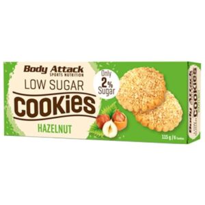 Body Attack low sugar cookies hazelnut
