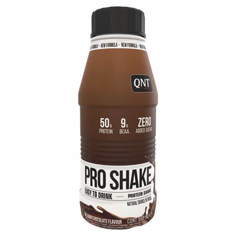 QNT pro shake instant drink protein belgian chocolate