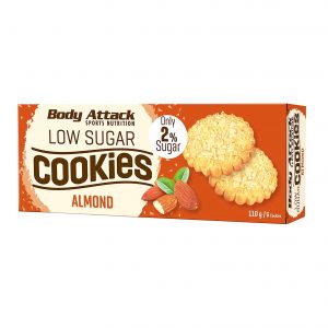 Body attack low sugar cookies almond