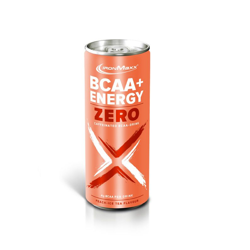 Ironmaxx Bcaa Energy Drink Peach Ice Tea Protein Malta
