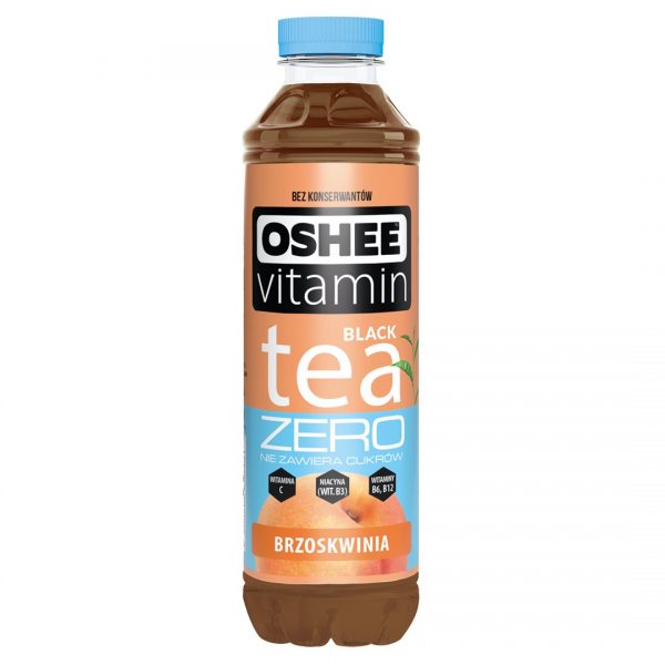 Oshee vitamin black tea zero