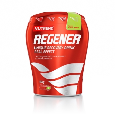 Nutrend regener unique recovery drink real effect green apple flavour