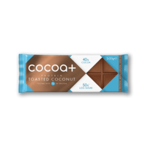 Cocoa+ coconut chocolate bar