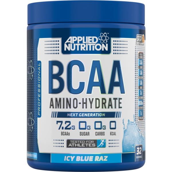 Applied Nutrition Bcaa Amino hydrate icy blue raz 450g
