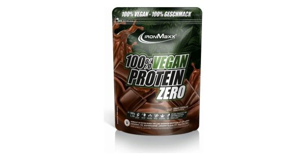 Ironmaxx 100% vegan protein zero chocolate
