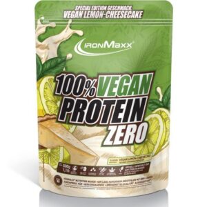Ironmaxx 100% vegan protein lemon cheesecake