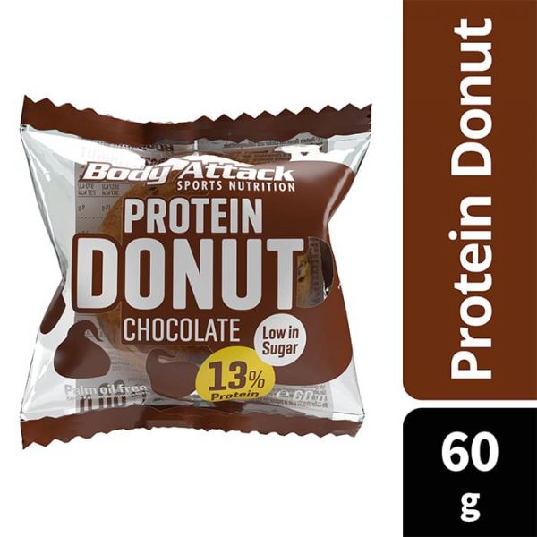 Body attack protein donut chocolate