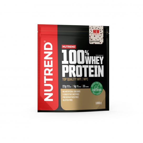 Nutrend 100% whey protein cookies and crream