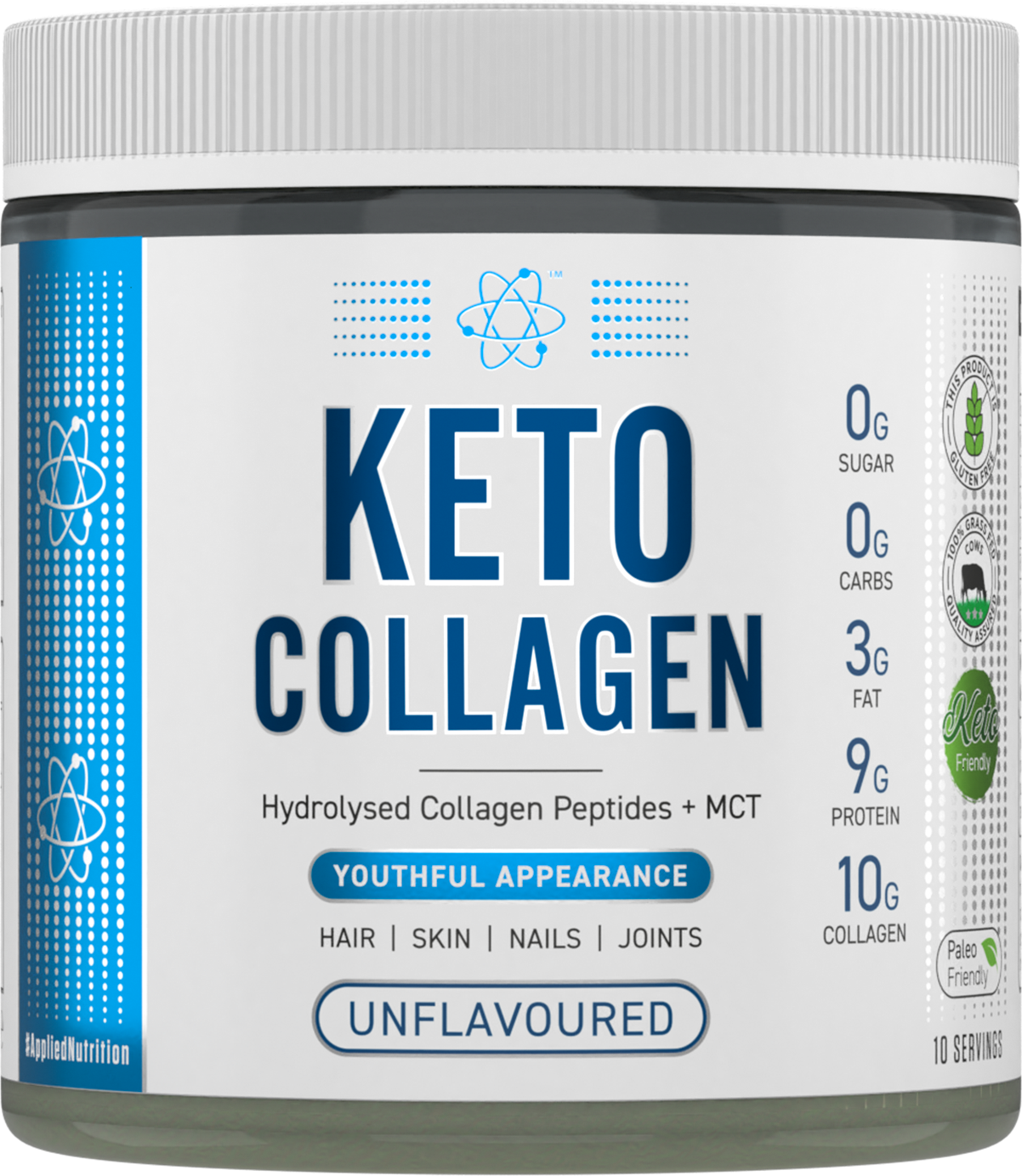 Applied Nutrition Keto Collagen 130g - Protein Malta