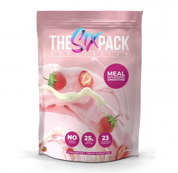 SPR the six pack revolution meal replacement strawberry