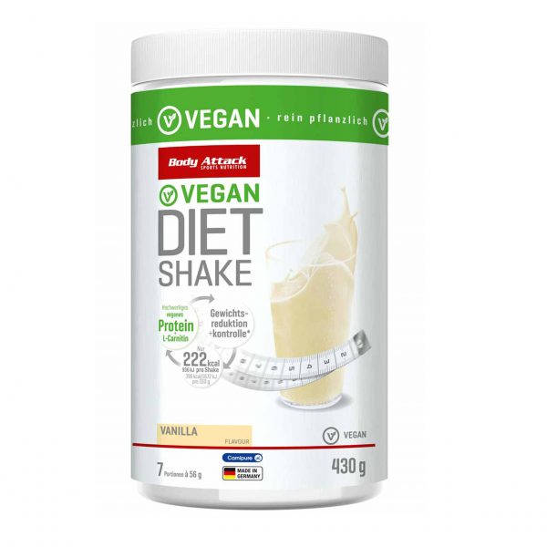 Body Attack vegan diet shake Vanilla