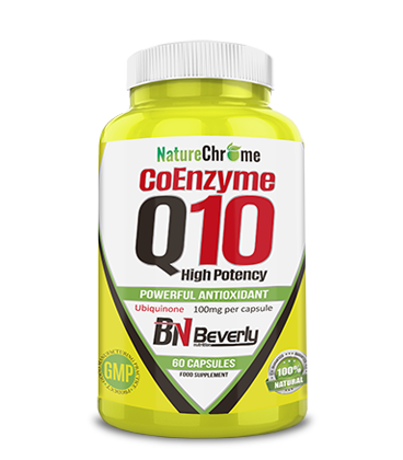 Beverly nutrition nature chrome coenzyme q10 high potency 60 caps