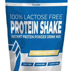 Ovowhite 100% Lactose free Protein shake Vanilla ice cream flavour 1000g