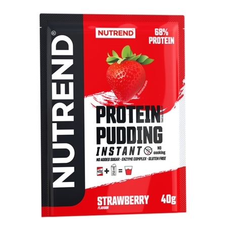 Nutrend Protein Pudding Instant Strawberry flavour 40g