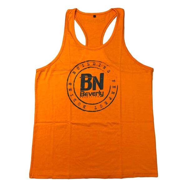 Beverly Nutrition Tank Top Tshirt Orange Small