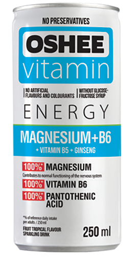 Oshee vitamin energy water with magnesium b6